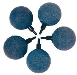 UKGartenteich Spronk Luftsteinkugel D 50mm blau 1l/min