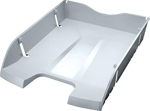 helit H2363582 - PET-Briefablage the green deck, DIN A4-C4, lichtgrau