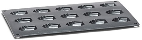 Patisse 19231 Mini-Madeleine Form Starflex, 15 Stück