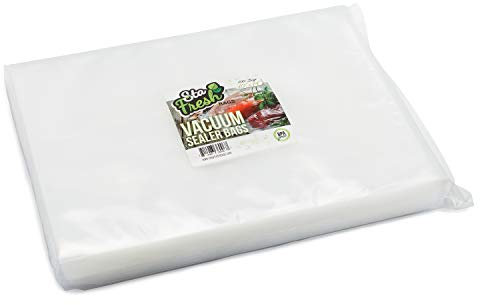 Sta Fresh Vacuum Sealer Bags, 10 inch x 14 inch, Gallon Size, 3.5mil Thick, Bulk Food Saver Storage, Sous Vide Cooking, Freezer Bag, USA Made, 10x14, 100 Count