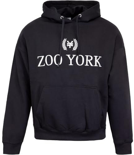 Zoo York Logo Hoody Kapuzenpullover (DE/NL/SE/PL, Alphanumerisch, M, Regular, Regular, Black)