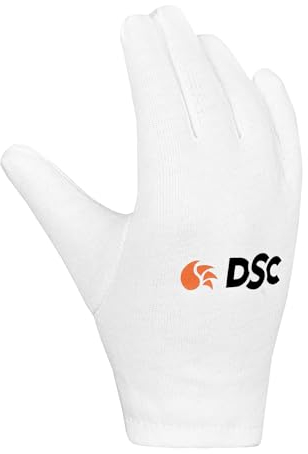 DSC Unisex – Erwachsene 1501066 Innenhandschuhe, Weiß, Jungen