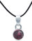 mantraroma Kettenanhänger 925 Silber Granat roter Stein Edelstein Kettenanhänger Damen Sterling Silber Halskette Anhänger Geschenk (MAH-097-02)