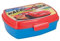 ALMACENESADAN 2077; Sandwich rettangolare multicolore Cars, prodotto in plastica riutilizzabile, senza BPA. Dimensioni interne 16,5 x 11,5 x 5,5 cm