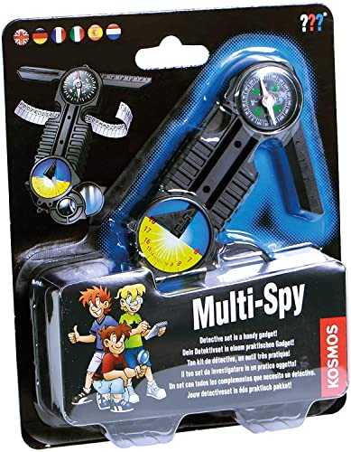 Thames & Kosmos ,1665258, Multi Spy, Detective Set in One Handy Gadget, Detectives, Ages 7+