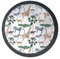 Safari Animal Print 4 Pcs Crystal Glass Cabinet Dresser Knobs Drawer Door Cabinet Knobs Pull Handles for Kitchen Bathroom Unique