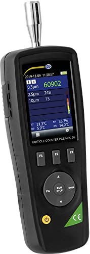 Feinstaubmessgerät PCE-MPC 30 Datenlogger HCHO Messung Akku 2,8 TFT Display Massenkonzentration SD-Karte