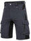 Cycorld Kurze Hosen Herren Atmungsaktiv Cargo Shorts Wasserabweisend Wanderhose Cargohose MTB Hose Herren Kurz mit 6 Taschen Bermuda Treking Sport Outdoorhose Stretch Sommer(DunkelGrau Ohne Pads, L)