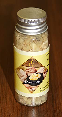 Zirben Weihrauch im Glas - 15g Premium Weihrauch, Raumdüfte, Räucherdüfte, Weihrauchduft, Zirbenduft