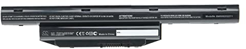 vhbw Akku kompatibel mit Fujitsu Lifebook E753(MXP41DE), E754, E756, S904, SH904 Notebook (2000mAh, 10,8V, Li-Ion)