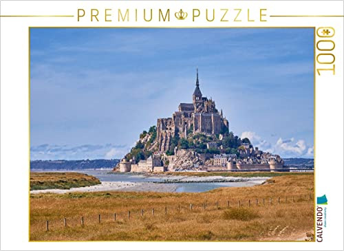 CALVENDO Puzzle Le Mont-Saint-Michel | 1000 Teile Lege-Größe 64 x 48 cm Foto-Puzzle für glückliche Stunden
