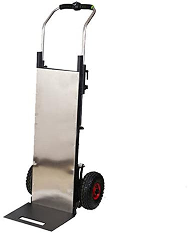 WSHA 771lbs Max Load Scalatura Pieghevole elettrica Scale per Arrampicata Veicolo 4 Ruote Scala elettrica Carrello Carrello Carrello Carrello Carrello Dolly, 48V 30AH 1000W