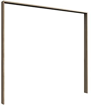 möbelando Passepartout Ernie in Hickory-Oak NACHBILDUNG. Abmessungen (BxHxT) 273x213x12 cm