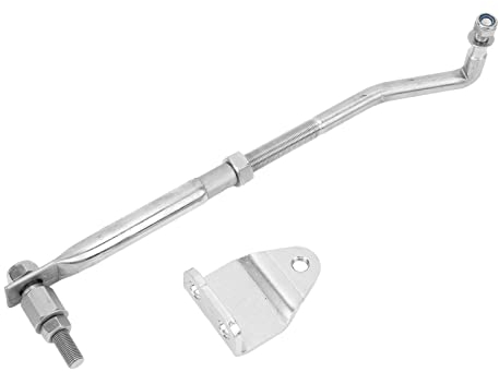 Aramox Außenbordmotor-Lenkgestänge, 265-315 Mm, Verstellbar, Edelstahl, Universelles Bootsmotor-Lenkungs-Spurstangen-Ziehgestänge-Set für Außenbordmotoren mit 15 PS Bis 200 PS