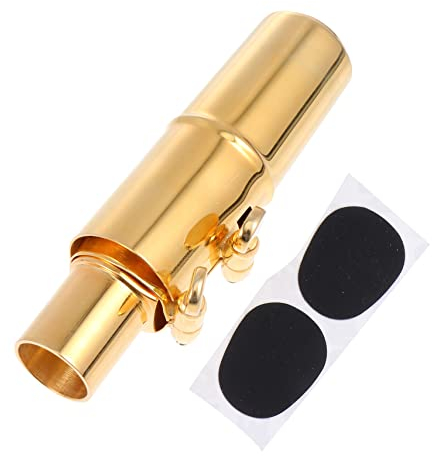 CIMAXIC Hochwertiges Saxophon-Mundstück-Set für Altsaxophon-Übungsset S Saxophon-Funktionen
