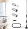 DAB UKW FM Radio Antenne, Aicharynic Radio Antenne mit Magnetfuß 3M Verlängerungskabel Digitales Radio Antenne für Stereoempfänger Audio Vedio, Heimkinoempfänger, HiFi-Receiver
