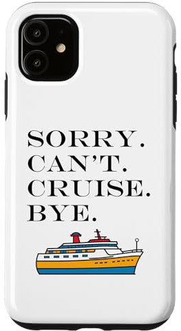 Hülle für iPhone 11 Ferien Das Familienleben ist auf einer Kreuzfahrt besser