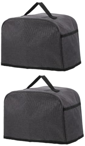 Cabilock Portátil 2 Piezas Cubierta Antipolvo Con Bolsillo Panificadora Aparato Eléctrico Necesidad Poliéster Cubierta De Electrodomésticos De Cocina