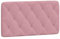 vidaXL Kissen für Kopfteil, Wandpolster Polsterpaneel Bettkopfteil, Rückenkissen Polsterkopfteil Wandkissen Schlafzimmer, Rosa 100cm Samt