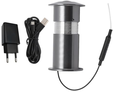 Spioncino WiFi, Foro per Occhi per Porta Telecamera HD 1080P, Spioncino per Telecamera di Controllo APP con Conversazione Bidirezionale, Rilevamento del Movimento, Telecamera