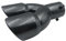 MASHRGX Endrohr Auspuff Universelles 63-mm-Auto-Einlass-Doppelrohr-Endrohr-Endrohr-Endschalldämpfer Carbon Black Outlet Edelstahl-Autozubehör Endrohre(1)