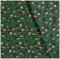 Weihnachtsstoffe - Baumwolle Meterware bedruckt - Baumwollstoffe - Dekostoffe Weihnachten - Winterstoffe, Adventsstoffe, Stern - 25 x 145 cm, Farbe: 016 Schmuck grün