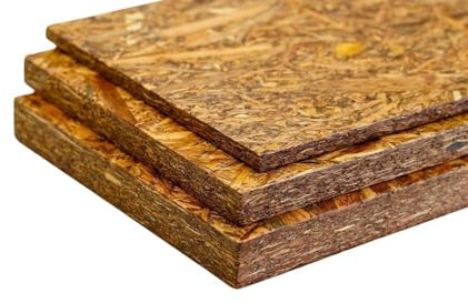 PSB Supreme | Alternative durable OSB3/4 | Panneau de construction en biomasse haute résistance | 18 mm – 0,3 m x 0,3 m