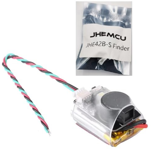 JHE42B 42B-S mini 110DB Buzzer Finder batteria integrata con luce LED per RC Drone F4 Flight Controller Model Parts Vifly Finder (Mini 42B-S 1PC)