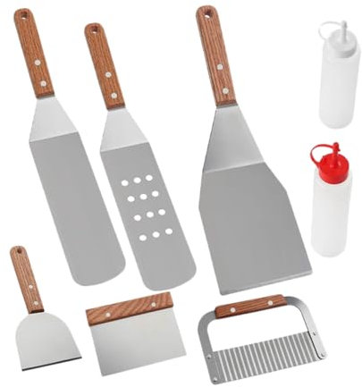 Yardwe 1Satz Teiliges Grillbesteck Robustes BBQ Grillzubehör Hochwertigem Grillutensilien Für Outdoor Camping Und Grillpartys Grillspatel