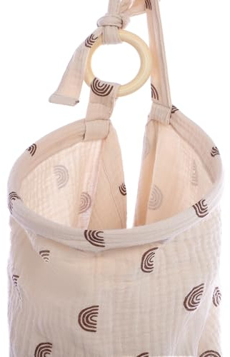 Wanmu Muslin Nursing Cover Up for Breastfeeding Moms, Nursing Cover Privacy Breast Feeding Covers Lightweight Breastfeeding Cover-Up Cotton Universal Fit Apron Multi-use Stroller Covers