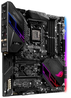 Placa Madre Placa Base for Juegos Fit For ASUS ROG Maximus XI Extreme LGA 1151 Z390 Compatible con i9-9900K, i9-9900KS, i5-9600K, DDR4 4×M.2, 3xPCI-E X16 RGB MATX