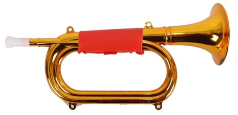 Gutol Gold Instrument Trompete Signalhorn Horn Spielzeug Frühe Bildung Musical Werkzeug Bühne Leistung Prop