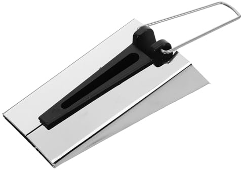 YOSADIER Faltvorrichtung Präzisions 50mm Schrägband aus Metall und Kunststoff Verstellbare Breite und Doppelt Faltbar für Selbstgemacht Quilting und Nähen von Anfängern und Profis