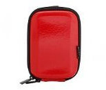 Vivitar High-Gloss Series VIV-HGC-2-red-tru Hard Shell Camera Case (Red)