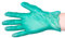 UNIGLOVES Unicare Vinyl Disposable Gloves - Gants d'examen polyvalents, sans poudre ni latex - Boîte de 100, vert, taille L (GS0124)