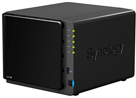 Synology DS916+ (2GB) 4 Bay Bureau Boîtier NAS avec 2Go de RAM