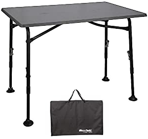 Westfield NEU - Wetterfester - Superstabiler - nur 5.9 kg - Leichter Outdoors Tisch Aircolite 80 cm x 55/76 cm x 60 cm - Vertrieb Holly Produkte STABIELO -