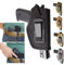 Gexgune Holster für Pistole Innen Bund IWB verdeckt tragen Pistole Holster Fit G1ock 17 19 22 23 32 33 Ruger Nylon Holster (5 Farbe optional)