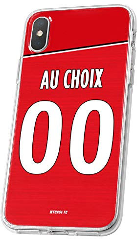 MYCASEFC Coque Foot Dijon Samsung Galaxy A40 Coque Football Personnalisable en Silicone. Housse de Smartphone personnalisée et fabriquée en France en TPU