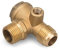 BE-TOOL Valvola di ritegno non ritorno compressore valvola di ritegno valvola compressore aria 3-Way per compressore d'aria diretto (femmina, 1,27 cm x 0,9 cm x 0,3 cm)