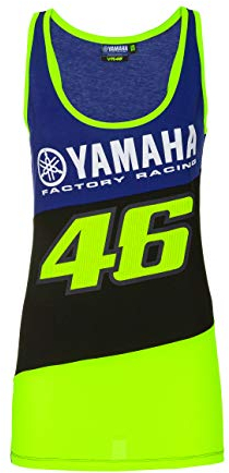 Valentino Rossi Muskelshirt Yamaha VR46,Frau,XS,Blau