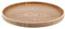 Bandeja Redonda Color Tronco Para Juego De Té, Fruta, Dulces, Comida, Decoración Del Hogar.(33cm)