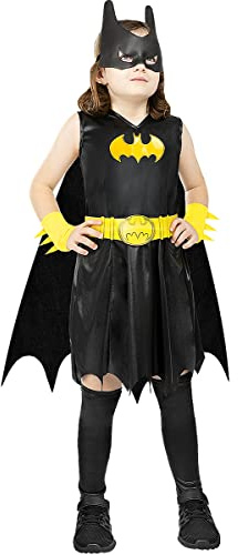 Funidelia | Batgirl Kostüm 100% OFFIZIELLE für Mädchen Größe 10-12 Jahre Barbara Gordon, Superhelden, DC Comics - Farben: Bunt, Zubehör für Kostüm - Lustige Kostüme für deine Partys