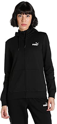 Puma Sweat à Capuche zippé ESS pour Femme avec Logo ESS