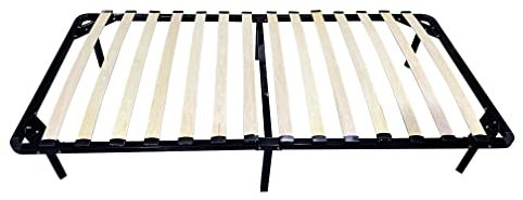 IZTOSS Sommier 90x190CM - Sommier à Lattes pour Lit avec Pieds - Livré en 2-5 Jours