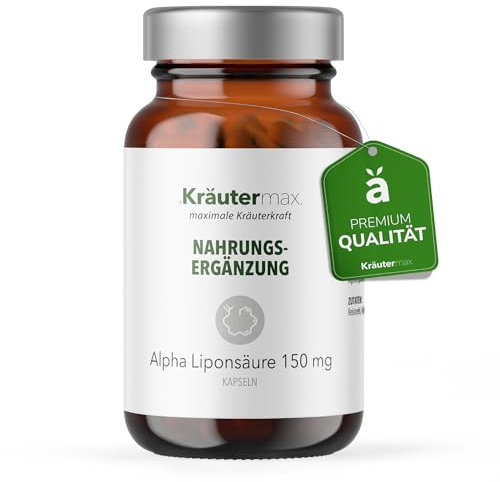 Kräutermax - Capsule di L-arginina 1000 mg, 90 pezzi - Supporto per la Circolazione, Energia e Performance Fisica