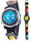 Mamiddle Kinderuhr Digital für Jungen Mädchen 3ATM Wasserdicht Kinder Armbanduhr mit Wecker Datum Stoppuhr Kinder Uhr für 3-10 Jahre (Schwarzer Sportwagen)
