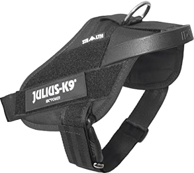 Julius-K9 IDC Stealth Powergeschirr, Größe:M/0, Schwarz