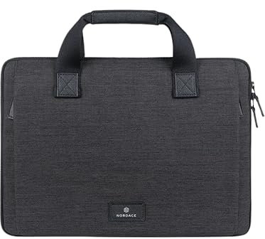 Nordace Siena II Laptop-Tasche – arbeitstasche damen arbeitstasche herren bag school bag tagesrucksack schulrucksack, studenten rucksack tragetasche (schwarz)