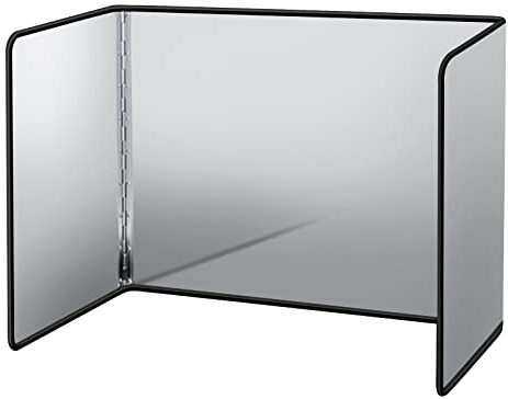 Tigerkinwit Protector Salpicaduras Cocina 3 Lados Protector contra Salpicaduras Antiadherente 102 x 30 cm Plegabl Protector de Aceite Estufa de Gas Accesorios Cocina para Cocinas a Gas y Sartén